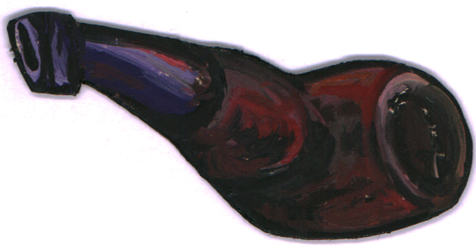 La pipe du joueur de pipeau.